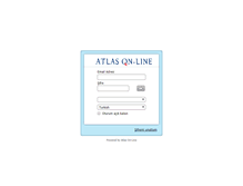 Tablet Screenshot of mail.atlas.net.tr